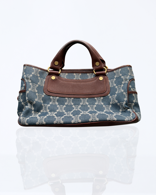 Celine Macadam Boogie Bag / Denim