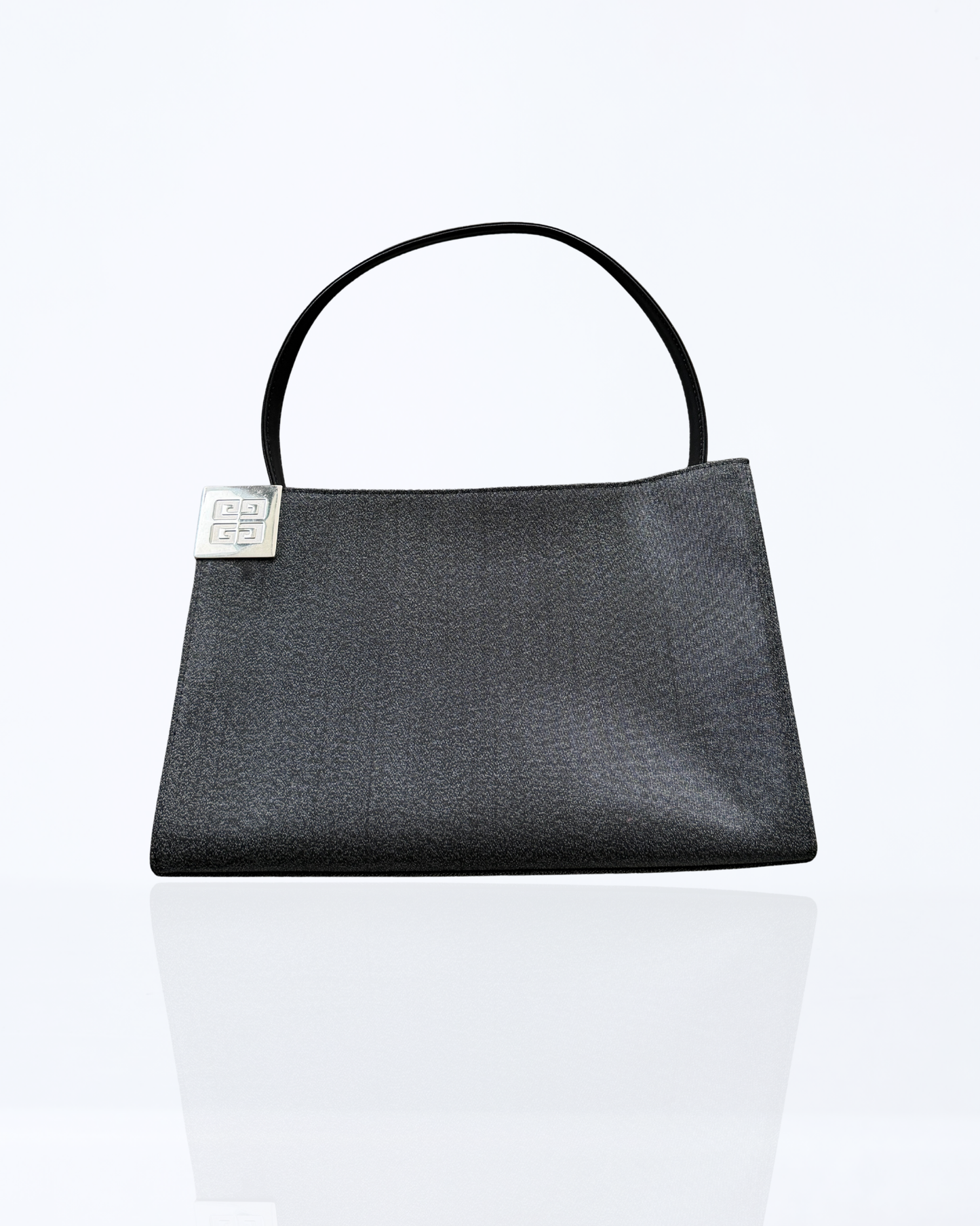 Givenchy Metal 4G logo Shoulder Bag / Dark Grey