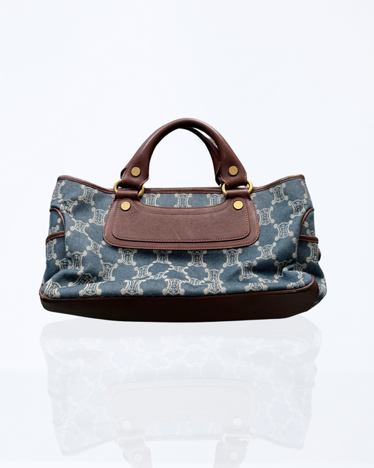 Celine Macadam Boogie Bag / Denim