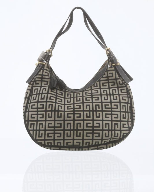 Givenchy 4G Logo Shoulder Bag / Brown/Black