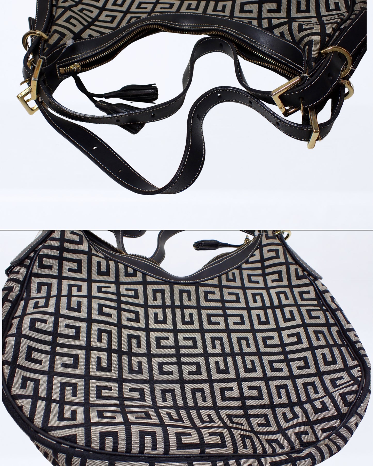 Givenchy 4G Logo Shoulder Bag / Brown/Black