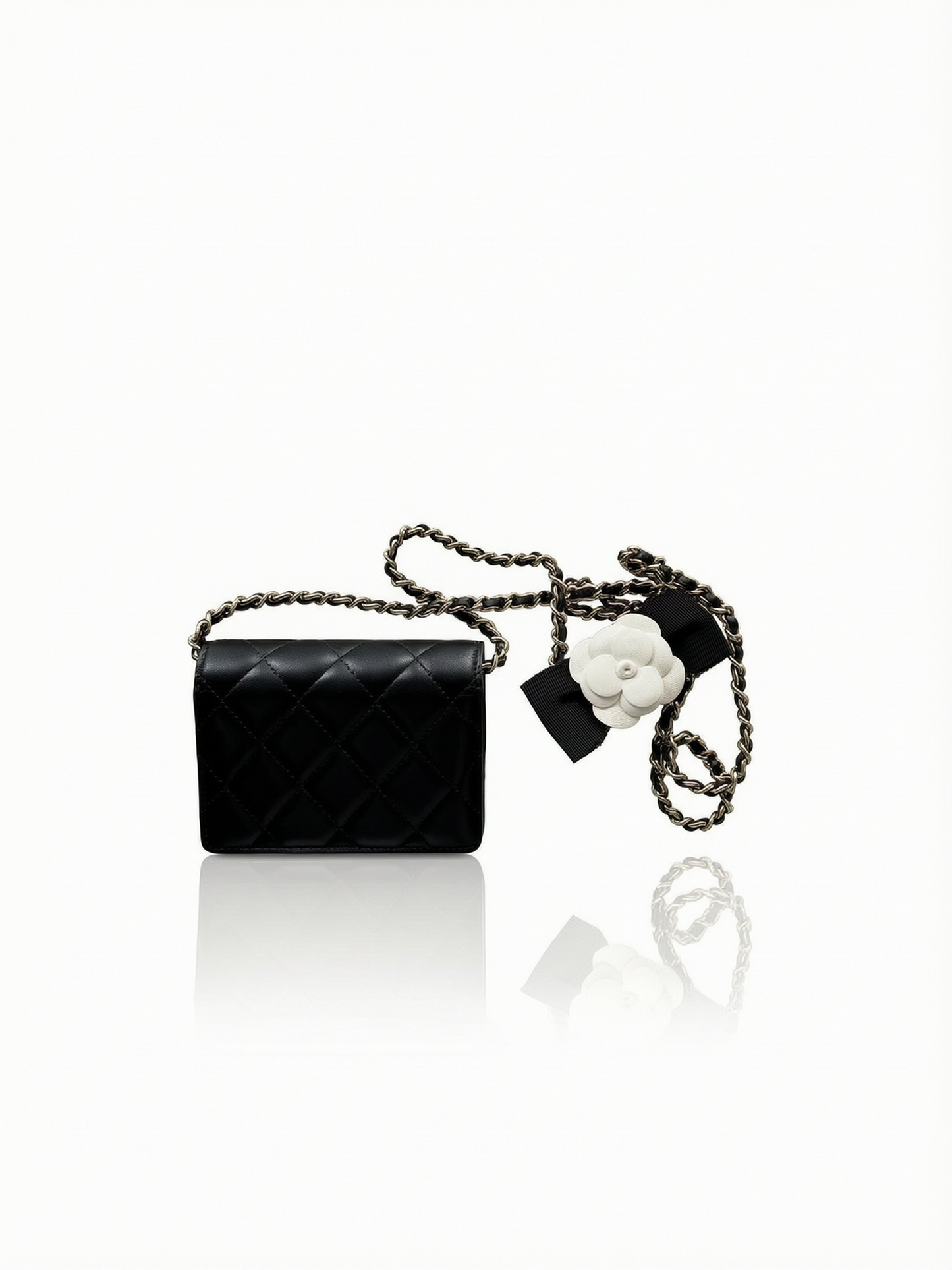 Chanel Wallet on Chain Mini Shoulder Bag / Black