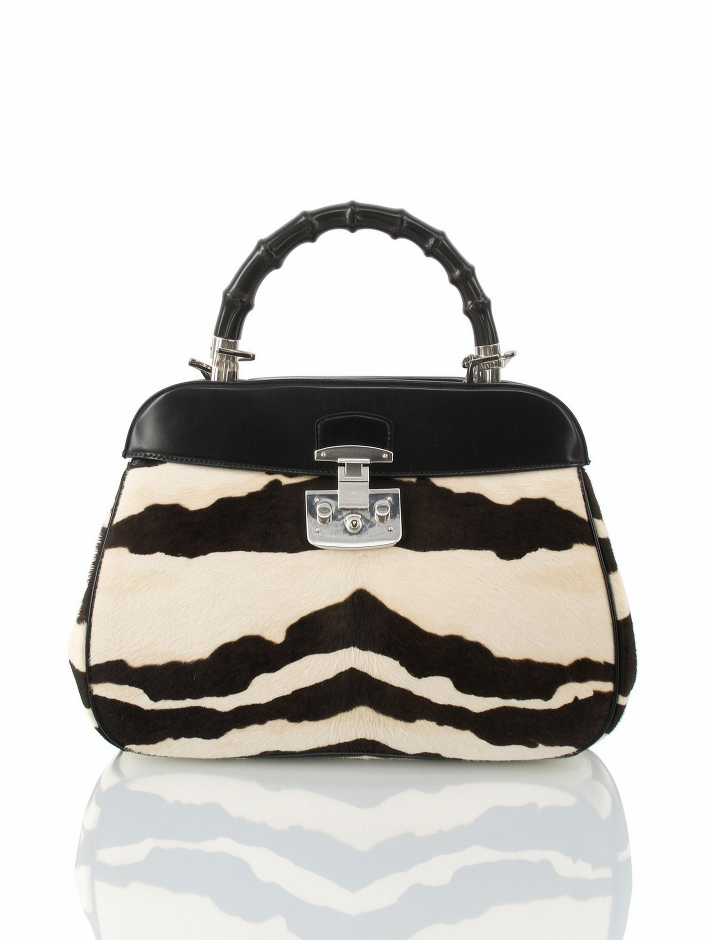 Gucci Bamboo Lady Lock / BLACK