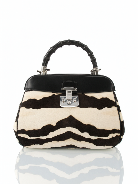 Gucci Bamboo Lady Lock / BLACK